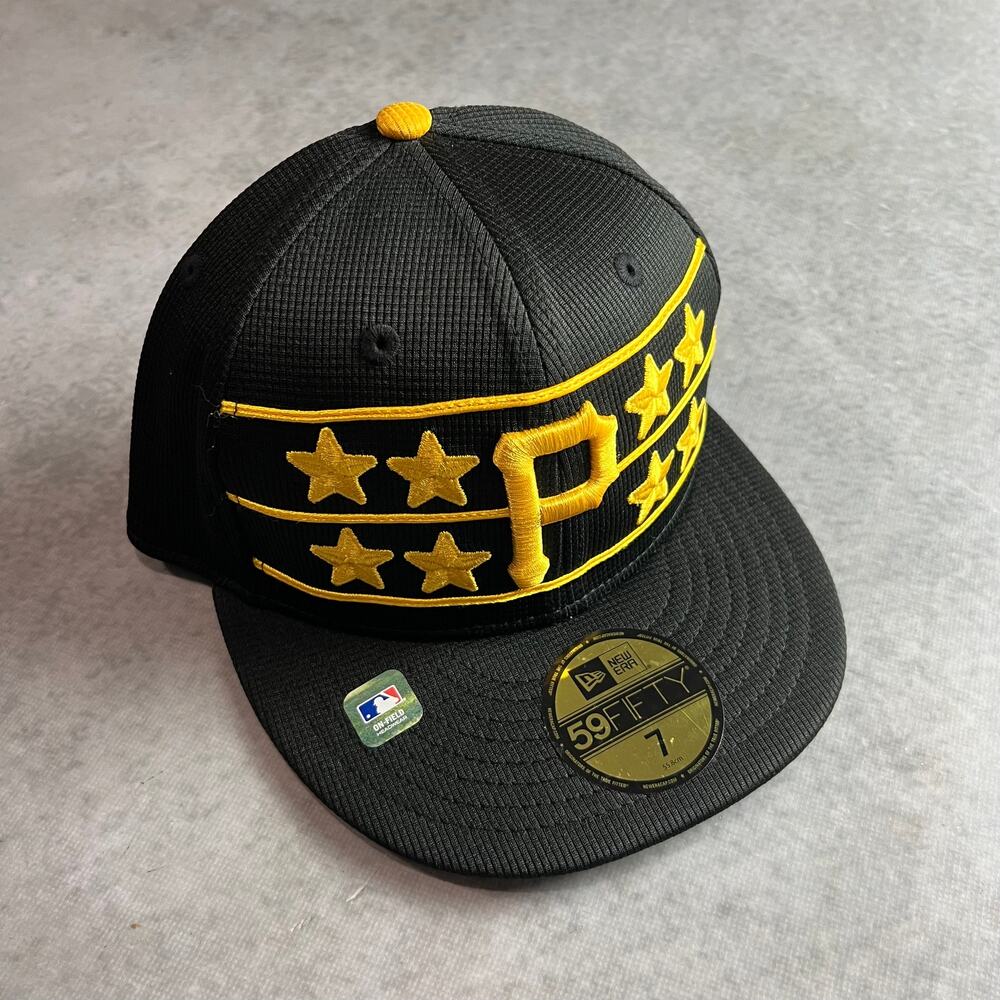 Pittsburgh Pirates New Era 2024 90's On Field 59FIFTY Fitted Hat Sz 7 NWT